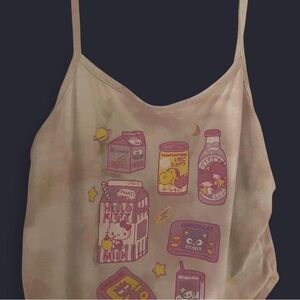 Hot Topic Pink Hello Kitty Tank Top